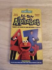 New ListingSesame Street All Star Alphabet VHS 2005 Dixie Chicks Sheryl Crow RARE Cartoon