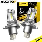 AUXITO Combo 2 H4 9003 LED Headlight Kit Bulbs High Low Beam Super White 60000LM (For: 1999 Toyota Camry)