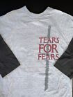 Vintage 1985 TEARS FOR FEARS Tour T-shirt 80s New Wave Post Punk Joy Division L