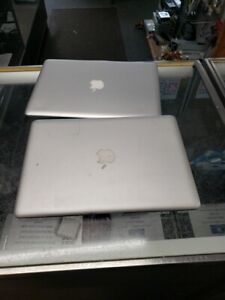lot of 2 Apple MacBook AIR A1237 one boots to ? mark (read ad) free ship