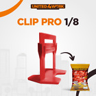 Clips Tile Leveling System Kit Floor Wall Tile Spacer Tool - 250 Wedges Included