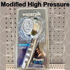 Waterpik Original Hand Held Shower Head Modified Highest Pressure 6-Spray Chrome