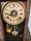 Antique Seth Thomas Wall Mantle Clock Runs Parts Repair