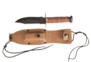 US Pilot Survival Fighting Knife - Fixed Blade w/ Sheath