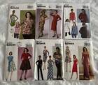 Lot of 6 New Butterick Sewing Patterns for Ladies' Clothes Average size 6-14