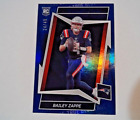 2022 Panini Rookies & Stars - Rookies True Blue #121 Bailey Zappe /49 (RC)