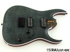 Ibanez RGA42FM LOADED BODY Flamed Maple Top Bound Trans Gray Flat