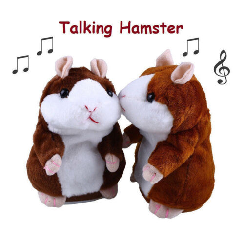 Cheeky Hamster Talking Plush Toys Christmas Adorable Mimicry Pet Sound Recorder
