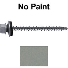 #10 x 3 GALVANIZED/ZINC Mini-Driller Metal to Wood Sheet Metal Roof Screw