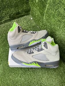 Nike Air Jordan 5 Retro Green Bean size 12 DM9014-003 OG V Clean Grey