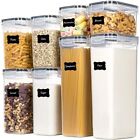 Kitchen Food Storage Containers Set,Kitchen Pantry Organization and Storage with