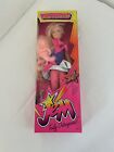 ✨ Vintage 1986 Rock 'n Curl Jem Doll - Jem and the Holograms Hasbro - Complete!