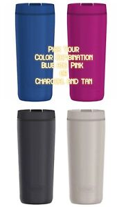 NEW THERMOS 2 PACK - 18 OZ TRAVEL TUMBLERS HOT & COLD STAINLESS STEEL