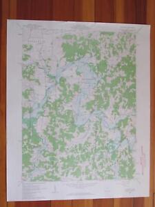 Plainfield Ohio 1963 Original Vintage USGS Topo Map
