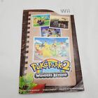 PokePark 2 Wonders Beyond for Wii Instruction Manual Booklet ONLY!!