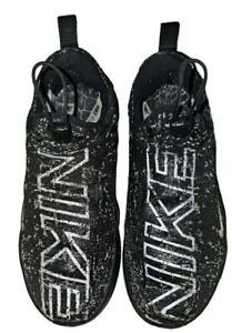 Nike React Metcon Women's Size 6.5 Training Shoes BQ6046-010 Black White Used