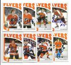 8 CARD LOT Autographed Signed 2004-05 ITG Philadelphia Flyers CLARKE PARENT +6