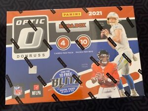 2021 Panini Donruss Optic NFL Football Mega Box - Target - Factory Sealed
