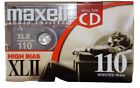 Lot Of 3 Maxell XLII High Bias Blank Audio Cassette Tapes 90 & 110 Minutes  New