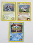 Pokémon TCG Gym Heroes Magneton Rhydon Tentacruel Holo Rare Unlimited Cards Lot