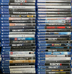 PICK AND CHOOSE PS4 GAMES!!!
