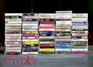 New Listing81 Random Cassette Tapes - Various Artists - Well Known to Obscure E42424a