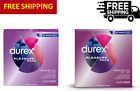 Durex Assorted Pleasure Pack, Lubricated Latex Condoms for Men - Regular Fit