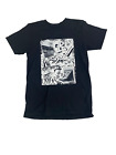OBEY WORLDWIDE MENS TSHIRT SHORT SLEEVE TEE ALL CITY ALL STARS GRAPHIC BLACK S L