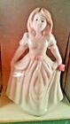 Kalique Victorian Porcelain Lady figurine Hand Painted 6 in new box not perfect