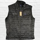New Patagonia Puffer Vest Men’s Size XL  Dk Gray Nano Puff Company Logo