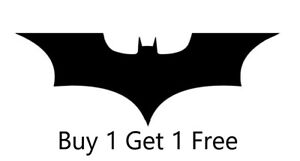 ~*~ The DARK KNIGHT Batman Logo Vinyl Sticker Decal Wall Buy 1 Get 1 Free DC