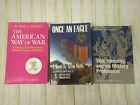 Lot Of 3 Military Non Fiction Paperback Books