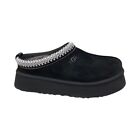 UGG Tazz Black Platform womens shoes 1122553 Slippers Suede