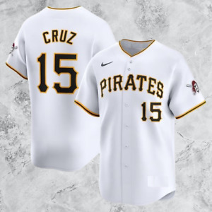Pittsburgh Pirates #15 Oneil Cruz Cool Base Men's Jersey