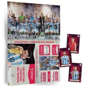 Panini FIFA World Cup Qatar 2022 Argentina World Champion Official Stickers New