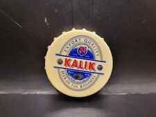 Vintage Kalik Beer Bottle Opener Magnet Shaped Like A Bottle Cap