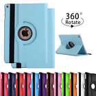 For iPad 10.2 9th 8 7th 6th 5th Gen 360 Rotating Leather Smart Stand Case Cover