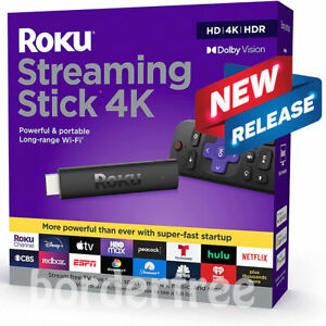 Roku Streaming Stick 4K/HDR/Dolby Roku Voice Remote and TV Controls
