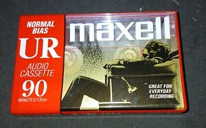 New ListingMaxell UR 90 Audio Cassette NOS SEALED