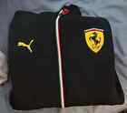 Puma Ferrari Full Zip Jacket w/ Hood - Mens Size M Coats Jackets Outerwear
