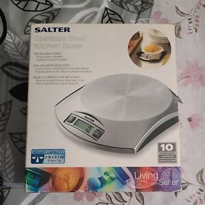 SALTER Housewares Electronic Stainless Steel Kitchen Scale CP-1015