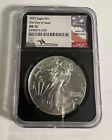 2023 AMERICAN SILVER EAGLE S$1 NGC MS70 FIRST DAY IF ISSUE