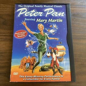 New ListingPeter Pan (1960) TV Teleplay/Musical Mary Martin. Rare OOP! Acceptable Disc!