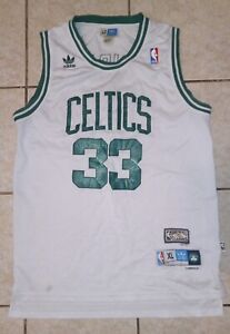 Larry Bird Jersey Boston Celtics #33 NBA Adidas Hardwood Classics Stitched XL