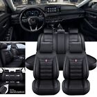 For Honda Accord Leather Front Rear Car Seat Covers 5-Seats Protector Full Set (For: 2014 Honda Accord)