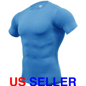 ARMEDES Mens Short Sleeve T-Shirt Cool Dry Compression Baselayer AR 51