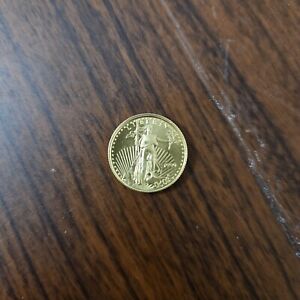 New Listing1999 1/10 oz Gold American Eagle / $ 5 Liberty Coin