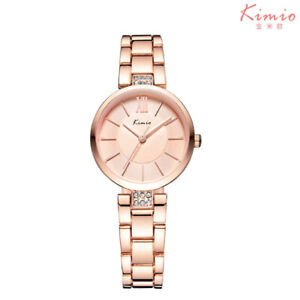 Kimio Women's Rose Steel & Quartz Mechanism Watch Sale Gifts