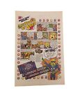 PRINT AD 1993 SHOCK TARTS Candy Comic Book Size Original & Authentic