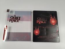 New ListingA Quiet Place: Limited Edition Steelbook (4K UHD/Blu-ray/Digital) Read Descript⤵